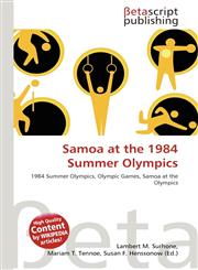 Samoa at the 1984 Summer Olympics,6135301896,9786135301892
