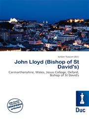 John Lloyd (Bishop of St David's),6136885611,9786136885612