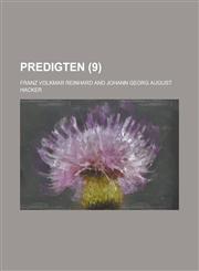 Predigten (9 ),1234508400,9781234508401