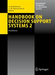 Handbook on Decision Support Systems 2 Variations,3540487158,9783540487159