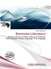 Burmese Literature,6136678268,9786136678269