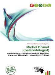 Michel Brunet (paleontologist),6138225163,9786138225164