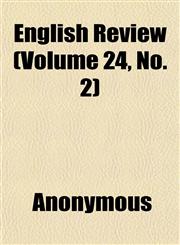 English Review (Volume 24, No. 2),1151857734,9781151857736