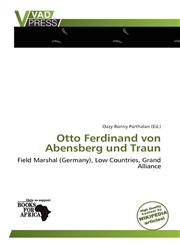 Otto Ferdinand von Abensberg und Traun,6138595068,9786138595069