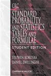 CRC Standard Probability and Statistics Tables and Formulae Student Edition,0849300266,9780849300264