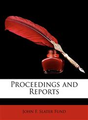 Proceedings and Reports,1148355073,9781148355078