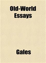 Old-World Essays,1152789872,9781152789876