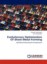Evolutionary Optimization Of Sheet Metal Forming,3659159689,9783659159688
