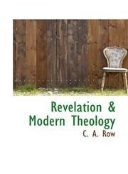 Revelation & Modern Theology,111757797X,9781117577975