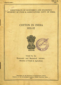 Cotton in India - 1951-52