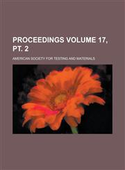 Proceedings Volume 17, PT. 2,1155100212,9781155100210