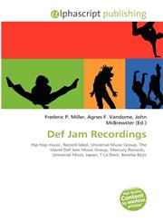 Def Jam Recordings,6133853271,9786133853270