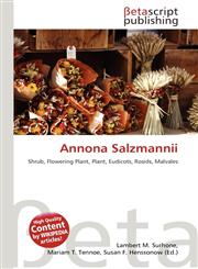Annona Salzmannii,6135080601,9786135080605