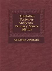 Aristotle's Posterior Analytics - Primary Source Edition,1295740044,9781295740048