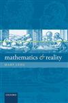Mathematics and Reality,019967468X,9780199674688