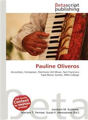 Pauline Oliveros,6131077584,9786131077586