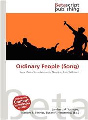 Ordinary People (Song),6136114070,9786136114071