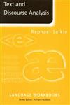 Text and Discourse Analysis,0415092787,9780415092784