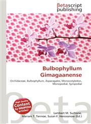 Bulbophyllum Gimagaanense,6136211726,9786136211725