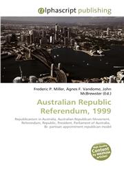 Australian Republic Referendum, 1999,6130241453,9786130241452