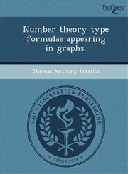 Number theory type formulae appearing in graphs.,1243824239,9781243824233