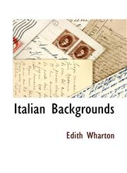 Italian Backgrounds,1115417606,9781115417600