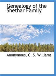 Genealogy of the Shethar Family,1140257668,9781140257660