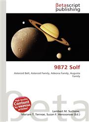 9872 Solf,6137576205,9786137576205