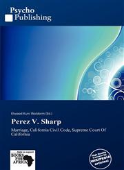 Perez V. Sharp,6138825853,9786138825852