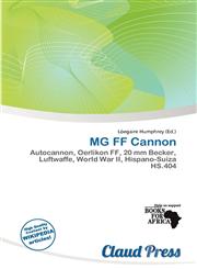 MG FF Cannon,6137293610,9786137293614