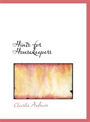 Hints for Housekeepers,1110470622,9781110470624