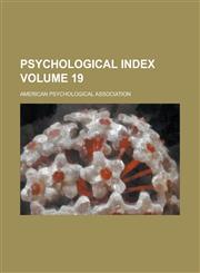 Psychological Index Volume 19,1236819810,9781236819819