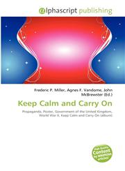 Keep Calm and Carry On,6131660069,9786131660061