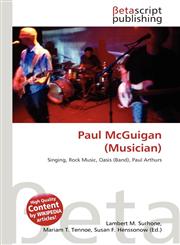 Paul McGuigan (Musician),6134839078,9786134839075