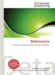 Robinsonia,6136069156,9786136069159