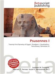 Psusennes I,6134725951,9786134725958