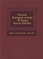 Famous European artists - Primary Source Edition,1293036552,9781293036556
