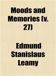 Moods and Memories (V. 27),1458846075,9781458846075