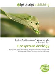 Ecosystem ecology,6130201931,9786130201937