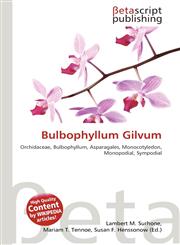 Bulbophyllum Gilvum,613621184X,9786136211848