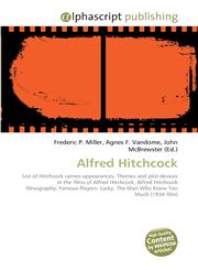 Alfred Hitchcock,613008742X,9786130087425