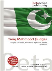 Tariq Mahmood (Judge),6136160765,9786136160764