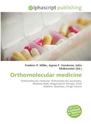 Orthomolecular medicine,6130003145,9786130003142