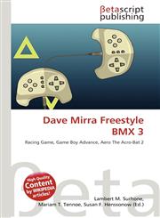 Dave Mirra Freestyle BMX 3,6134497452,9786134497459