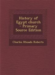 History of Egypt church  - Primary Source Edition,1293364886,9781293364888