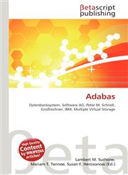 Adabas,613108971X,9786131089718