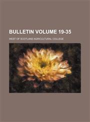 Bulletin Volume 19-35,1236087356,9781236087355