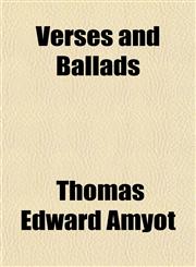 Verses and Ballads,1152487477,9781152487475