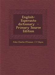 English-Esperanto Dictionary,1289872481,9781289872489