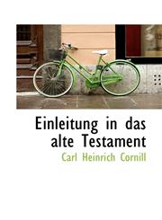 Einleitung in das alte Testament,111303534X,9781113035349